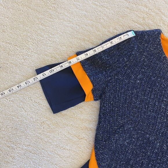 Lattori Blue and Orange Dress Size Small - Picture 7 of 7